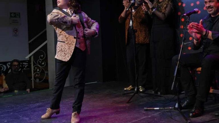 Espectáculo flamenco en el tablao La Guarida del Ángel