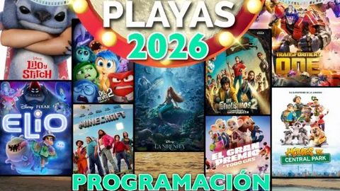 Cine de verano en playa de Getares